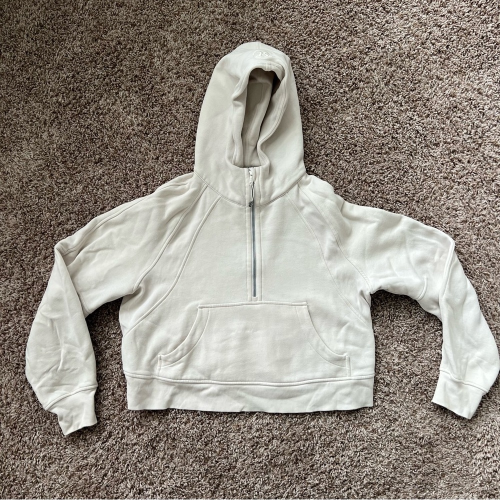 Lululemon Scuba Oversized Half Zip Hoodie